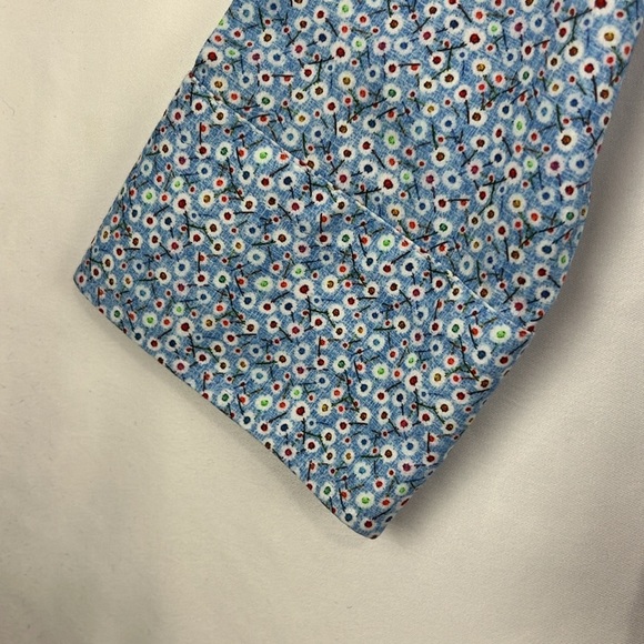 7 Downie Street Blue Multi-Coloured Floral/Dot Shirt - Picture 4 of 13